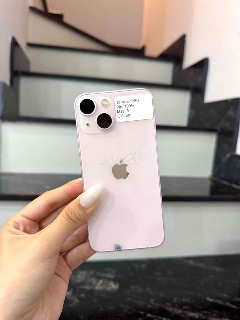 Apple iPhone 13 Mini 128GB Hồng đẹp 99%. Mua bán Điện thoại tại Huyện Hóc Môn Tp Hồ Chí Minh được đăng bởi Luân Hoài hình 1