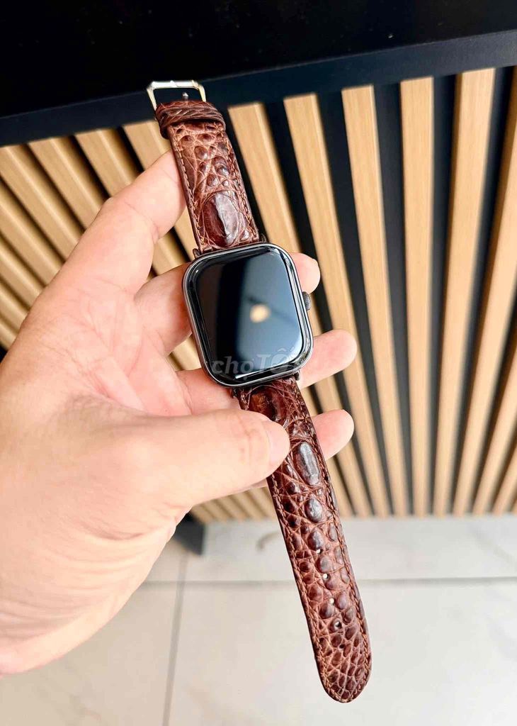 Xiaomi Watch 5 Dây da cá sấu Nâu. Mua bán Thiết bị đeo thông minh tại Quận 10 Tp Hồ Chí Minh được đăng bởi Huyn Bin hình 1