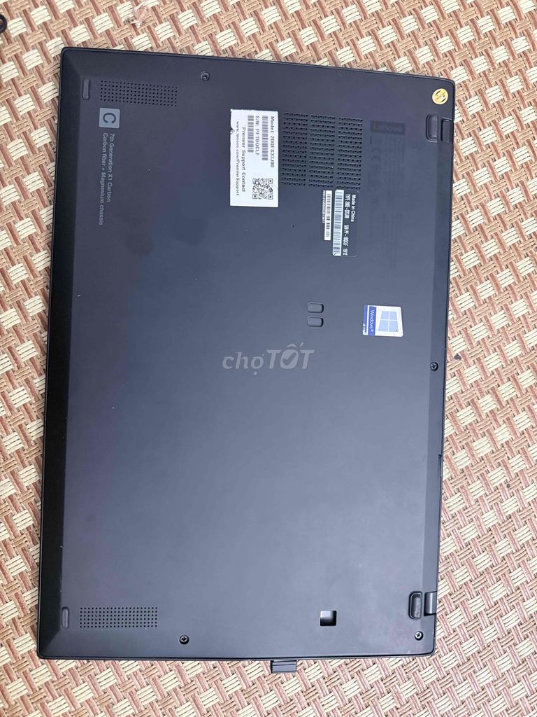 Lenovo ThinkPad X1 Carbon Gen 7 Đen. Mua bán Laptop tại Huyện Việt Yên Bắc Giang được đăng bởi Nguyễn Thành Trung hình 1