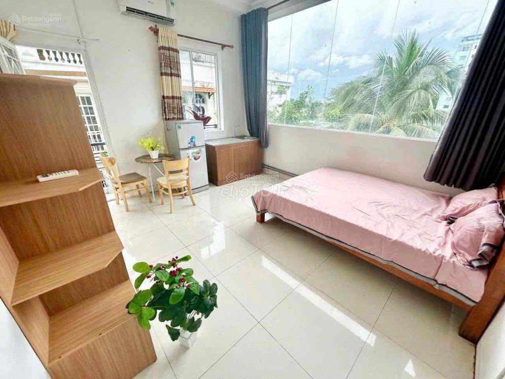 🔥Căn Hộ - Studio - Cửa Sổ - Ban công - Nằm Ngay Cầu Đỏ