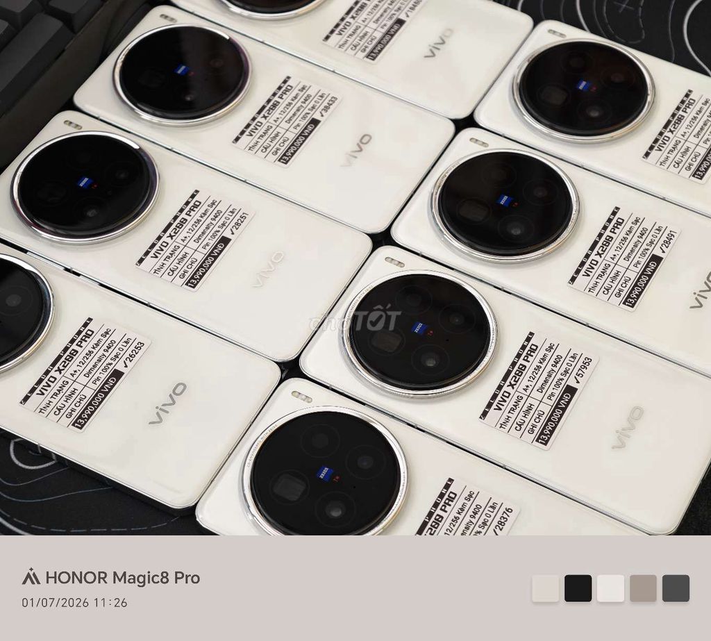 Vivo X200 Pro 12GB/256GB New Chưa SD. Mua bán Điện thoại tại Quận Ninh Kiều Cần Thơ được đăng bởi Zelda Phone hình 1