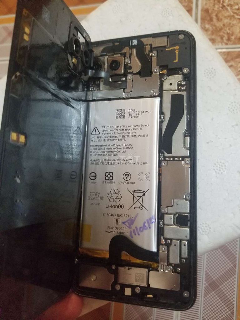 Google Pixel 4 XL Đen Nguyên zin. Mua bán Điện thoại tại Quận 4 Tp Hồ Chí Minh được đăng bởi kim châu  hình 1
