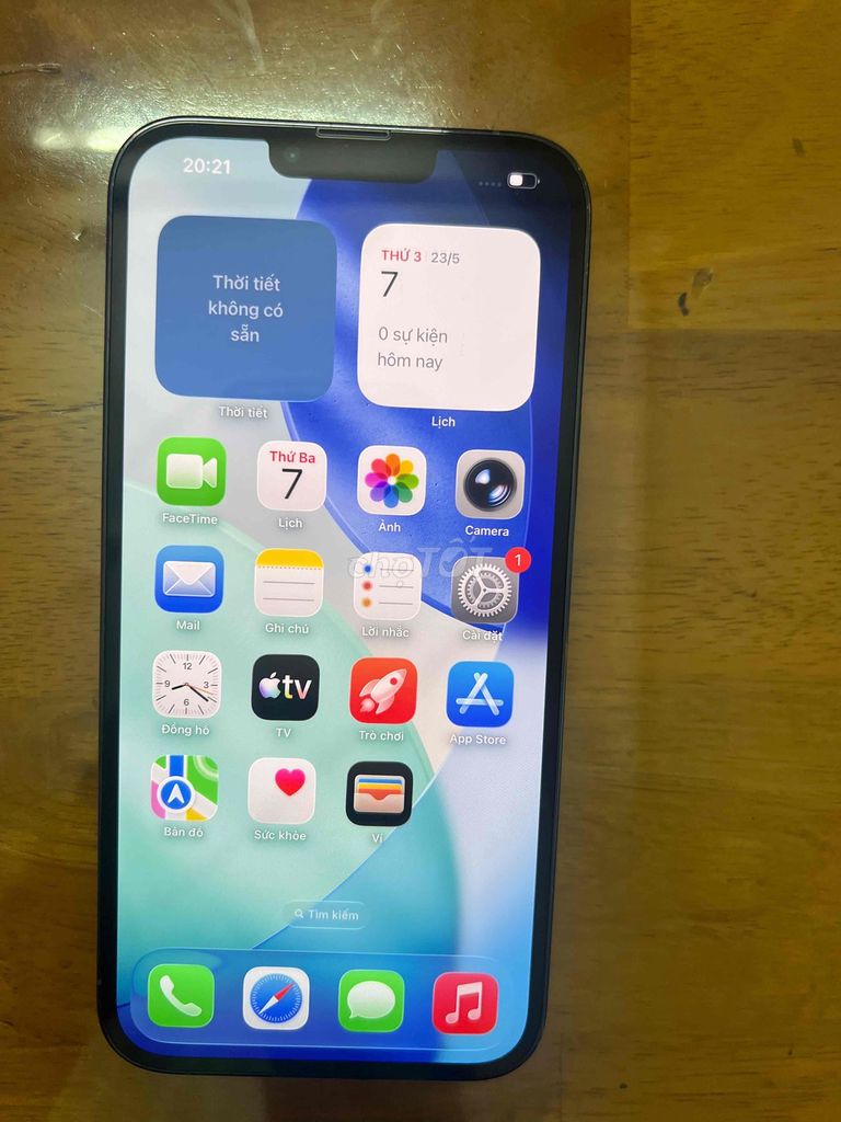 Apple iPhone 13 Pro Max 256GB Xanh Blue Mỹ zin all. Mua bán Điện thoại tại Thành phố Thủ Dầu Một Bình Dương được đăng bởi Nguyễn Hùng hình 1