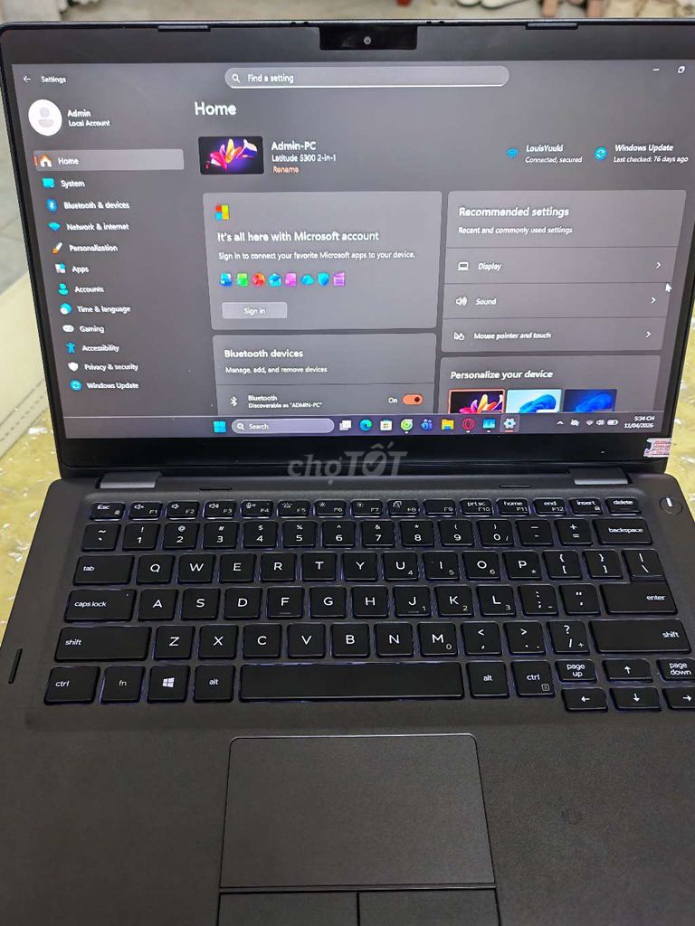 Dell Latitude 5300 i7 Gen 8 16GB/256GB. Mua bán Laptop tại Thành phố Đà Lạt Lâm Đồng được đăng bởi Bảo hình 1