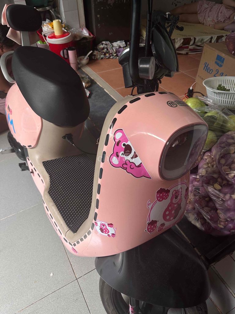 Xe máy điện màu Hồng Mới. Mua bán Xe điện tại Quận 10 Tp Hồ Chí Minh được đăng bởi Như Ý hình 4