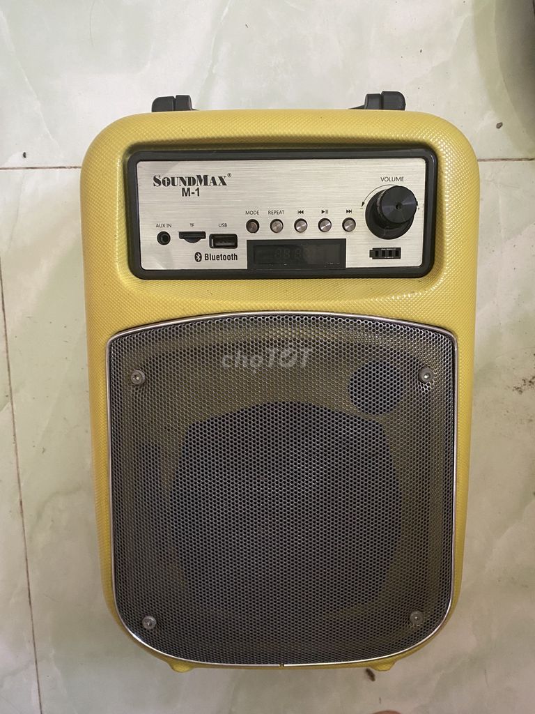 Loa Bluetooth Soundmax M-1 Vàng. Mua bán Tivi, Âm thanh tại Quận Gò Vấp Tp Hồ Chí Minh được đăng bởi huu khoa tran hình 1