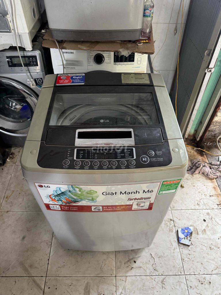 Máy giặt LG 8.5kg đã sử dụng. Mua bán Máy giặt tại Quận Ninh Kiều Cần Thơ được đăng bởi Hàng Điện Máy Thanh Lý hình 1