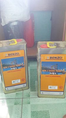 2 thùng Sơn 2 thành phần Benzo 4,5L