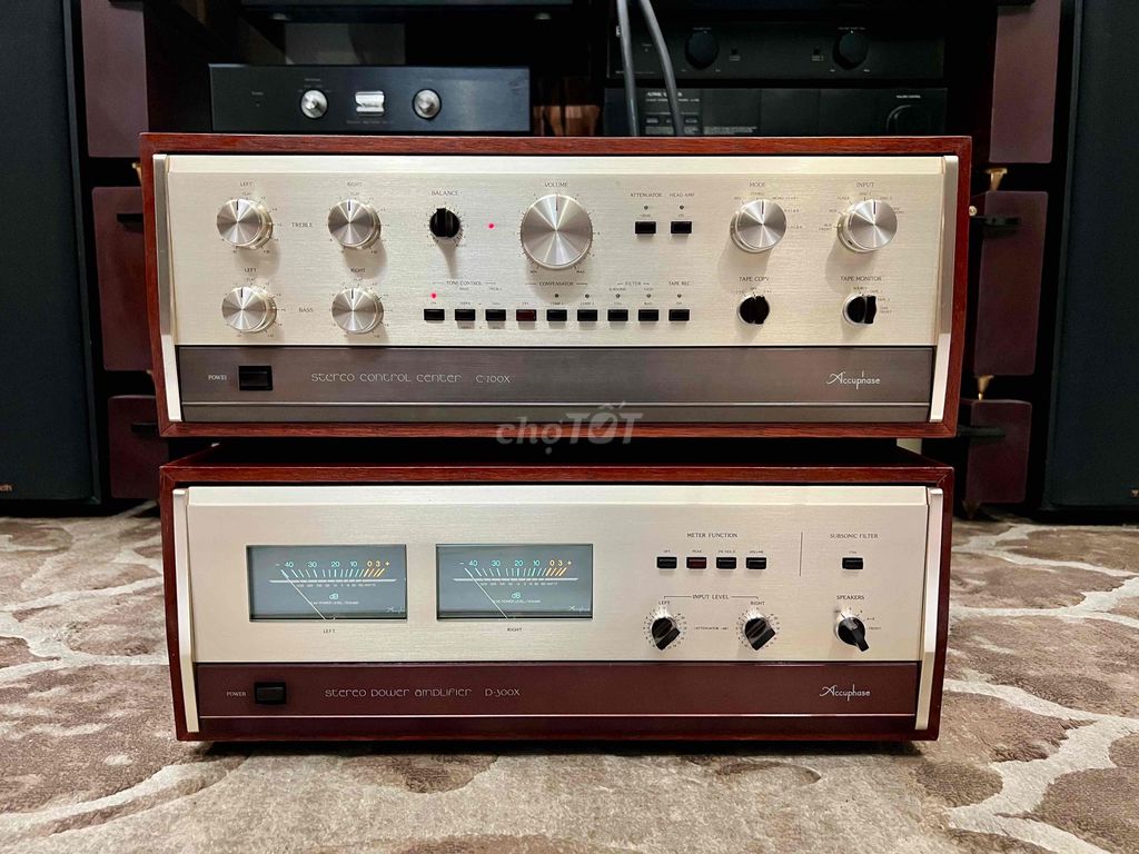 Pre Power Accuphase C200x & P300x