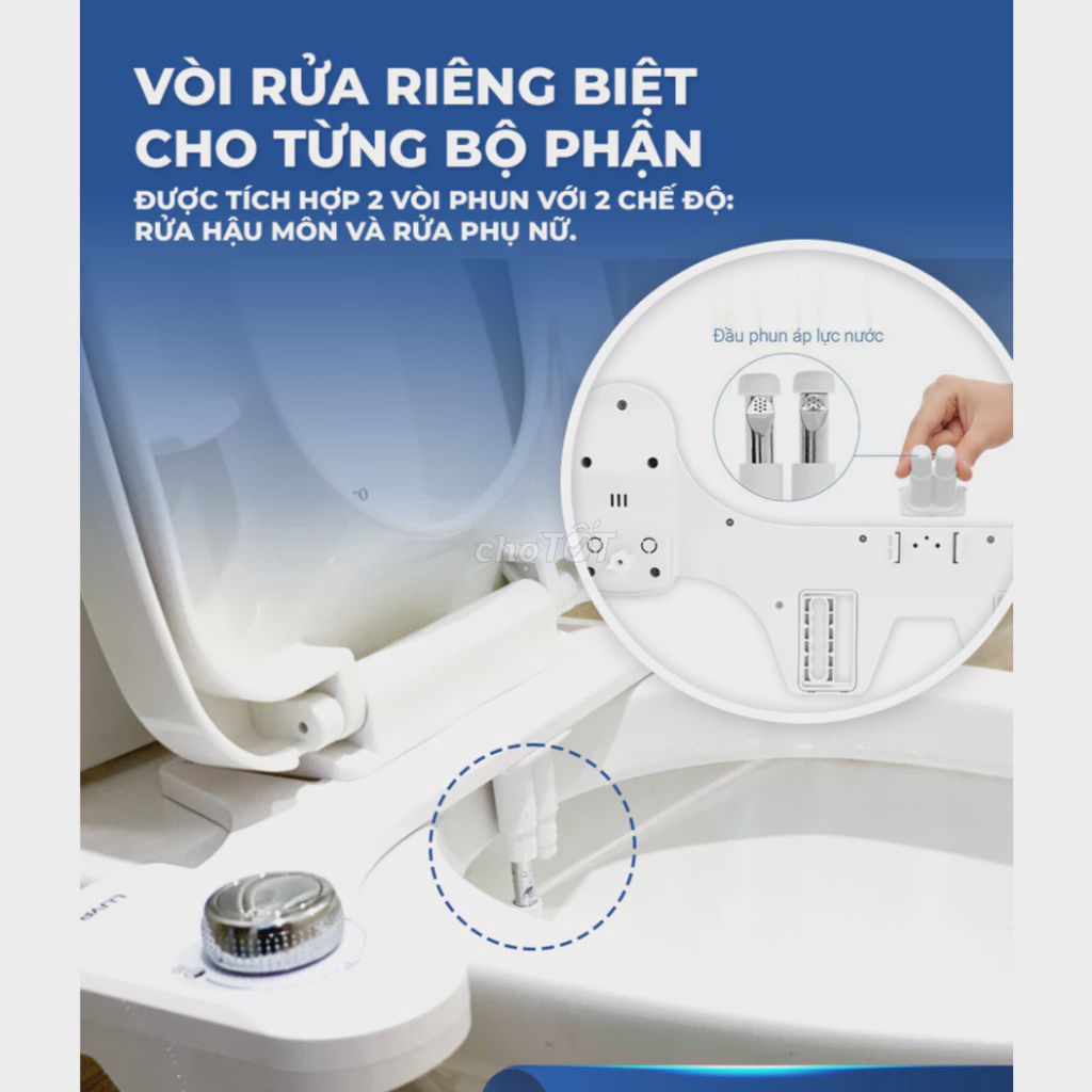 Vòi xịt vệ sinh LUVA LB201 Trắng. Mua bán Thiết bị vệ sinh, nhà tắm tại Thành phố Thủ Đức Tp Hồ Chí Minh được đăng bởi Duc Trung Pham hình 1