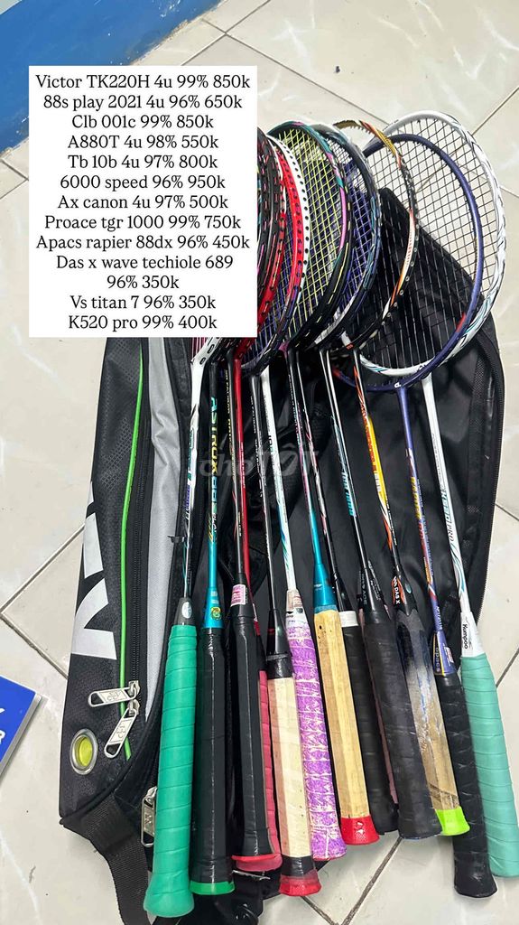 Vợt cầu lông Victor TK220H 99%. Mua bán Đồ thể thao, Dã ngoại tại Huyện Hóc Môn Tp Hồ Chí Minh được đăng bởi Thảo hình 1