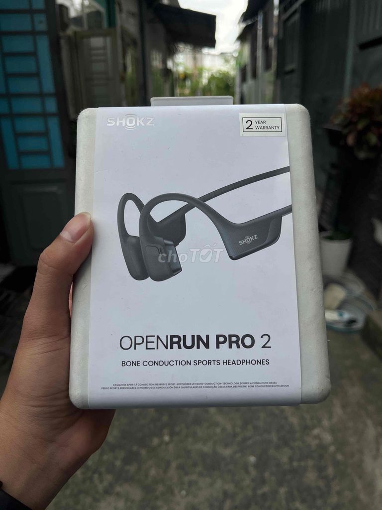 Tai nghe thể thao Shokz OpenRun Pro 2 Đen. Mua bán Tivi, Âm thanh tại Thành phố Thủ Đức Tp Hồ Chí Minh được đăng bởi PHAN TRỌNG TÀI hình 1