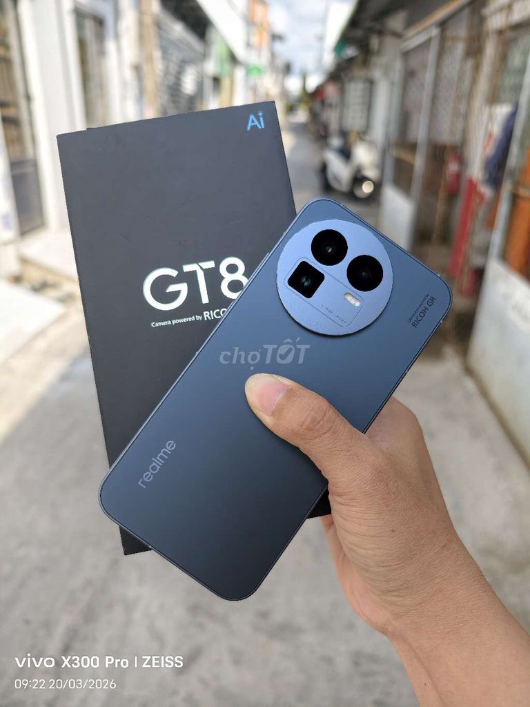 Realme GT8 Xanh keng fullbox. Mua bán Điện thoại tại Quận Ninh Kiều Cần Thơ được đăng bởi Khương NH hình 1