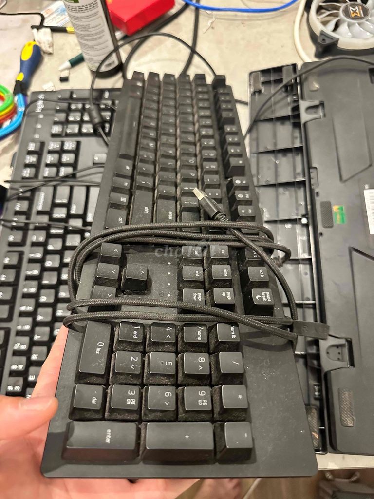 Bàn phím cơ Razer Huntsman Đen. Mua bán Phụ kiện (Màn hình, Chuột...) tại Quận Ngũ Hành Sơn Đà Nẵng được đăng bởi Nzxt Man hình 1