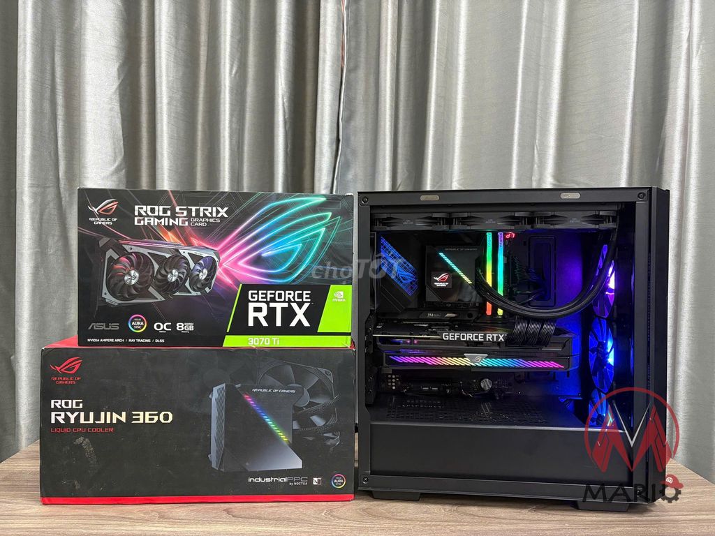 Thanh lý i7 12700K, RTX 3070Ti, 32GB D5, Z690 ROG