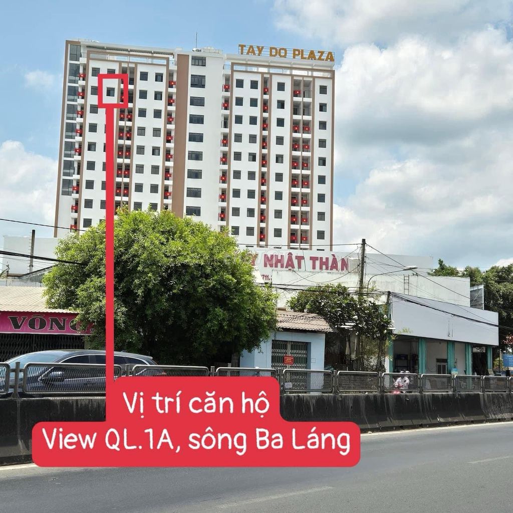 Căn hộ Tây Đô Plaza Kế bên trường ĐH Võ Trường Toản