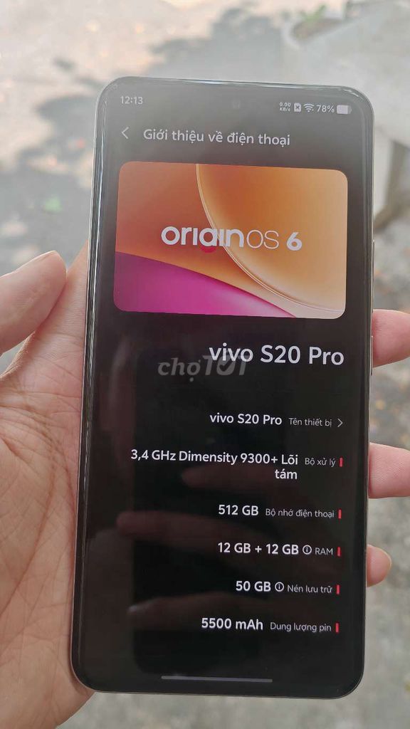 Vivo S20 Pro 12/512GB Trắng. Mua bán Điện thoại tại Quận Gò Vấp Tp Hồ Chí Minh được đăng bởi Đinh Hải Anh hình 1