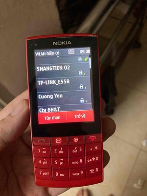 Nokia X3-02 có wifi cảm ứng ok nhỏ gọn vuốt để mở