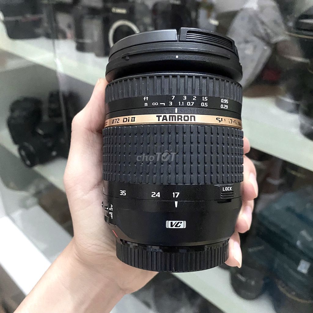 Tamron 17-50mm f2.8 VC cho Canon đẹp