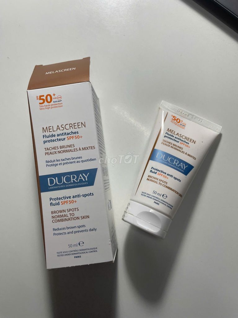 Kem chống nắng Ducray Melascreen Fluid SPF 50+. Mua bán Phụ kiện thời trang khác tại Quận Liên Chiểu Đà Nẵng được đăng bởi Hoàng Nguyễn Vũ Gia hình 1