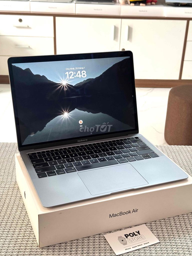 💻 𝐌𝐀𝐂𝐁𝐎𝐎𝐊 𝐀𝐈𝐑 𝟐𝟎𝟏𝟗 𝟏𝟑.𝟑 𝐈𝐍𝐂𝐇 𝐆𝐑𝐀𝐘 𝐙𝐈𝐍 𝐀𝐋𝐋. Mua bán Laptop tại Quận Bình Tân Tp Hồ Chí Minh được đăng bởi POLY STORE APPLE hình 1