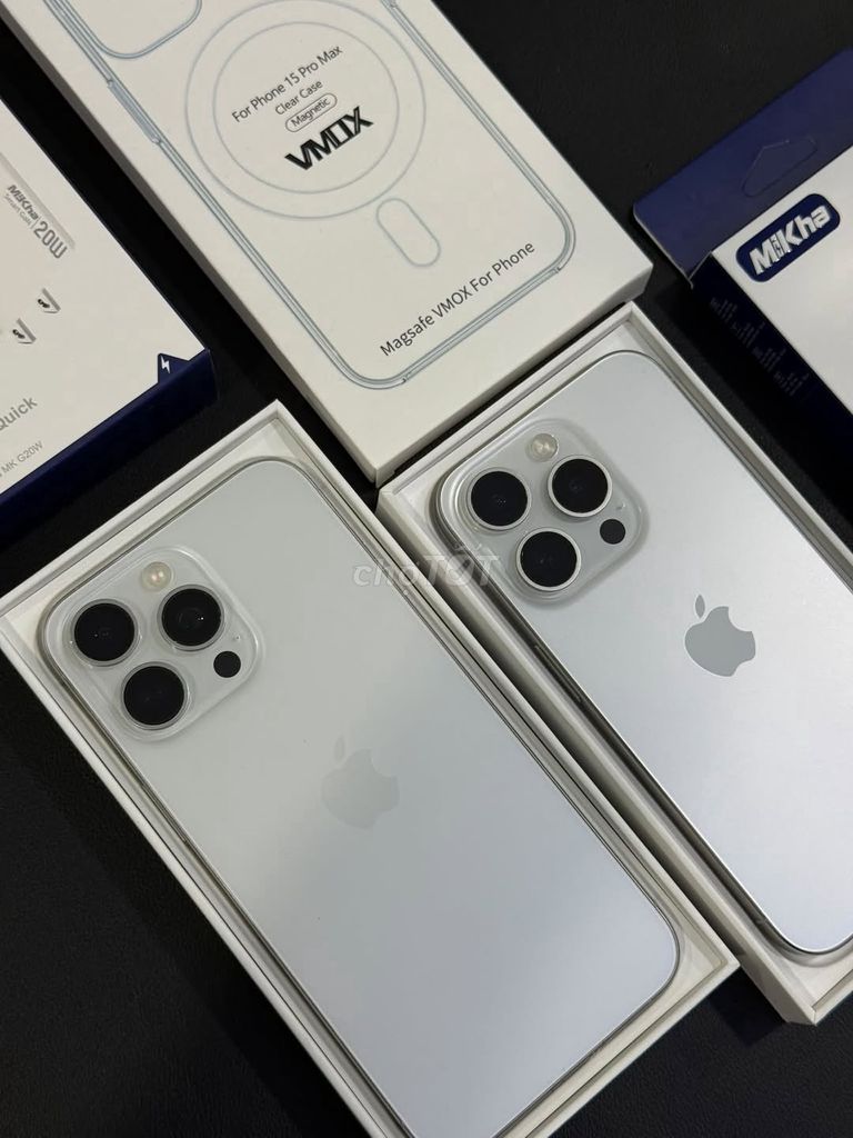 Apple iPhone 15 Pro 128GB Trắng. Mua bán Điện thoại tại Quận 10 Tp Hồ Chí Minh được đăng bởi Hội Đồ Điện Tử hình 1
