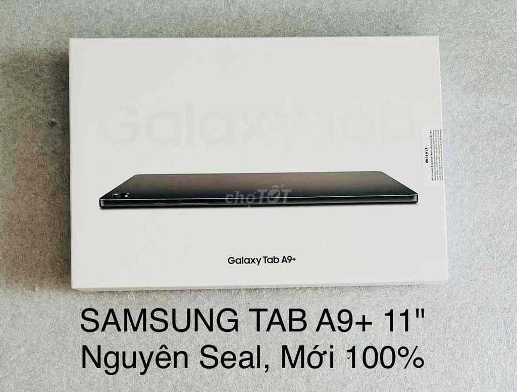 SAMSUNG TAB A9+ 11in 4GB/64GB New Seal Mới 100%. Mua bán Máy tính bảng tại Quận Ninh Kiều Cần Thơ được đăng bởi Quốc Cường Computer hình 1