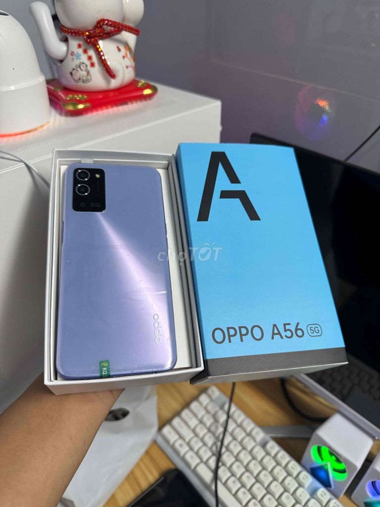 OPPO A56 5G 8GB 256GB Tím 99% mới. Mua bán Điện thoại tại Quận Ninh Kiều Cần Thơ được đăng bởi Thổ Địa  hình 1