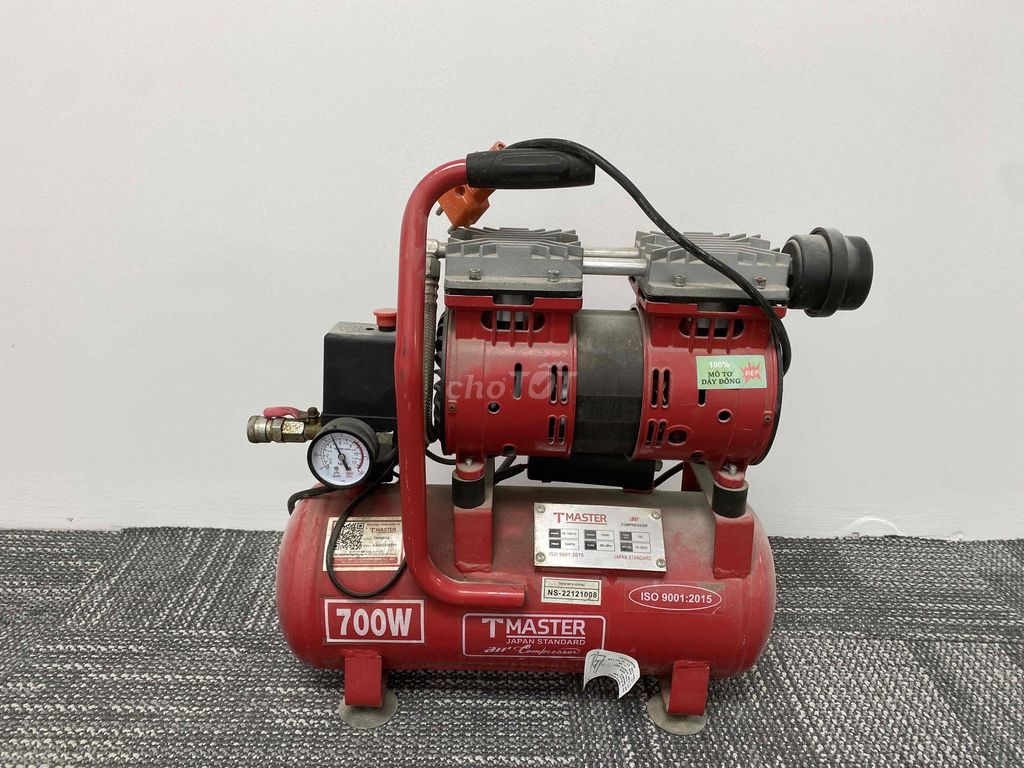 Máy nén khí TMASTER 700W Đỏ. Mua bán Đồ chuyên dụng, Giống nuôi trồng tại Quận Hà Đông Hà Nội được đăng bởi bảo anh hình 1