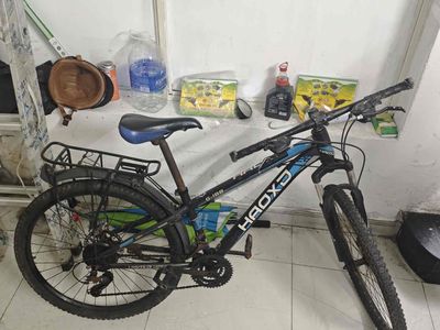 Xe đạp địa hình HAOXD Đen, Xanh - 134989651
