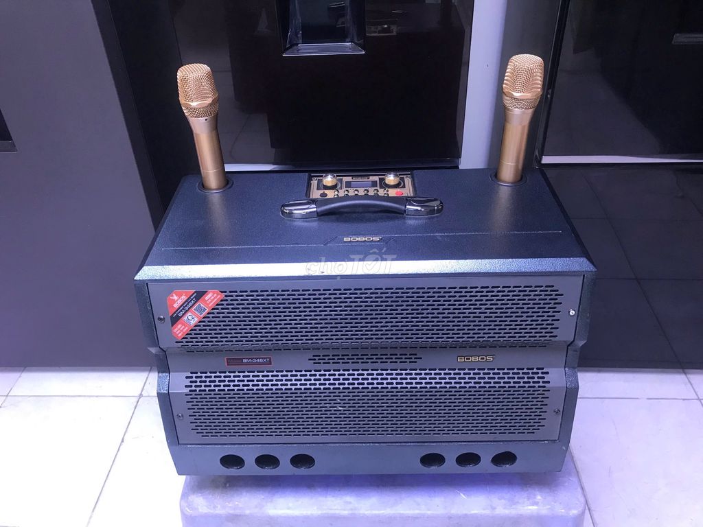 Loa karaoke xách tay BOBOS BM-348XT 1200W. Mua bán Tivi, Âm thanh tại Thành phố Thủ Đức Tp Hồ Chí Minh được đăng bởi khodienmay hình 1
