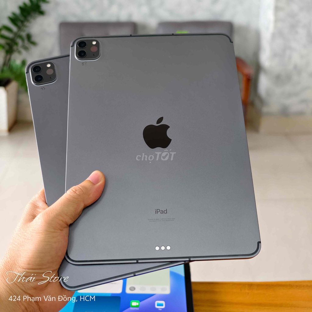 iPad Pro M1 Wifi + 5G Grey Đẹp 99% Zin Nguyên Bản. Mua bán Máy tính bảng tại Quận Gò Vấp Tp Hồ Chí Minh được đăng bởi StoreUS hình 1