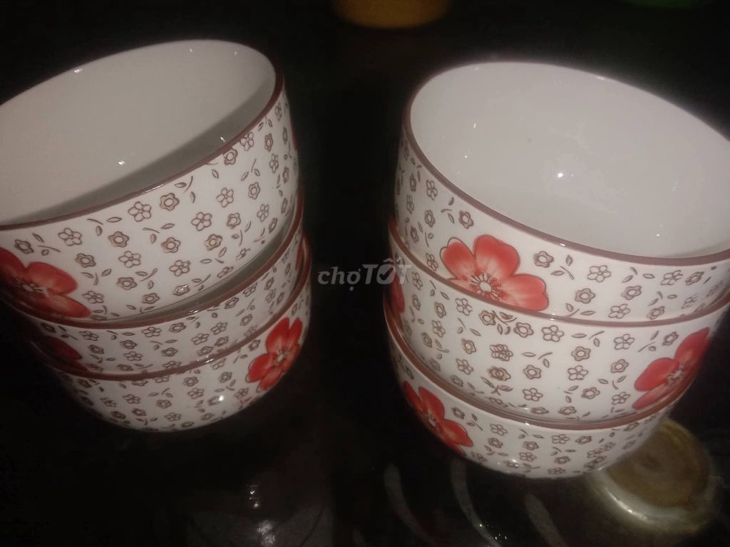 Bộ chén đĩa Gốm sứ 22 món nhiều màu. Mua bán Dụng cụ nhà bếp tại Huyện Phong Điền Cần Thơ được đăng bởi Trung hình 1