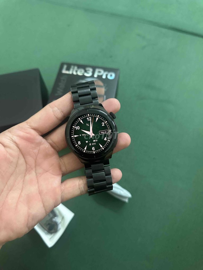 Mibro Lite 3 Pro Đen. Mua bán Thiết bị đeo thông minh tại Quận Ba Đình Hà Nội được đăng bởi Lê Thanh Tùng hình 1