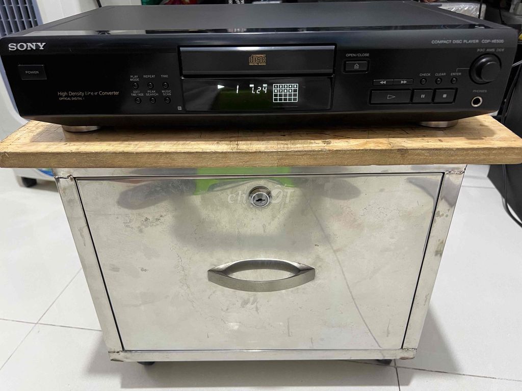 Đầu CD Sony CDP-XE500 Đen Mới 99%. Mua bán Tivi, Âm thanh tại Quận 11 Tp Hồ Chí Minh được đăng bởi Duy Nguyễn hình 1