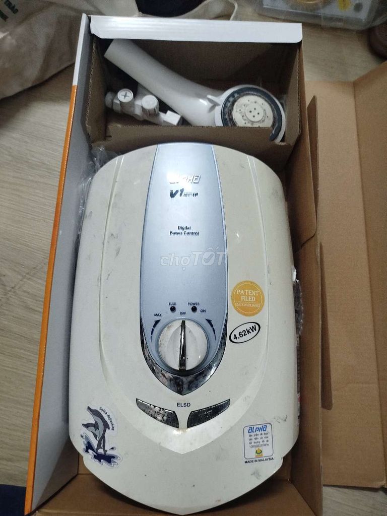 Máy nước nóng Alpha V1 4.62kW Malaysia. Mua bán Thiết bị vệ sinh, nhà tắm tại Quận 1 Tp Hồ Chí Minh được đăng bởi tú hình 1