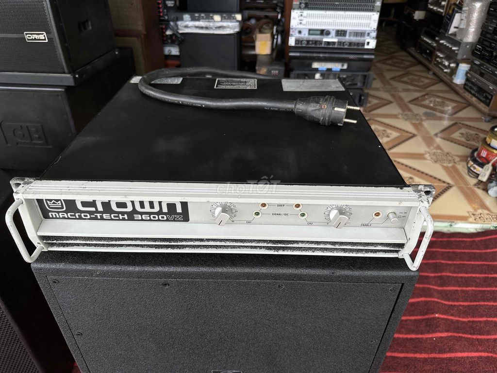 Cục đẩy công suất Crown Macro-Tech 3600VZ. Mua bán Tivi, Âm thanh tại Huyện Hòa Vang Đà Nẵng được đăng bởi Xuân Tiến hình 1