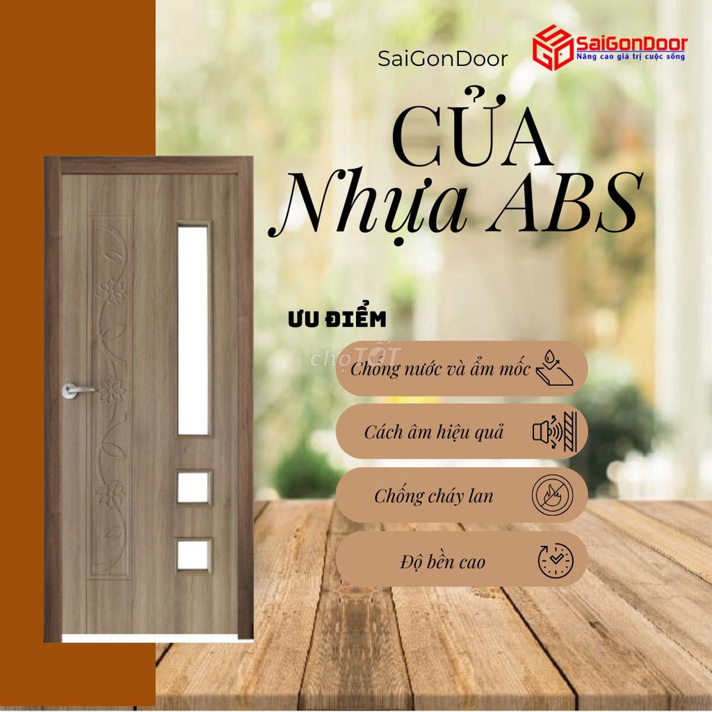 Cửa nhựa ABS Hàn Quốc. Mua bán Nội thất, đồ gia dụng khác tại Quận 12 Tp Hồ Chí Minh được đăng bởi Siêu thị cửa Saigondoor hình 3