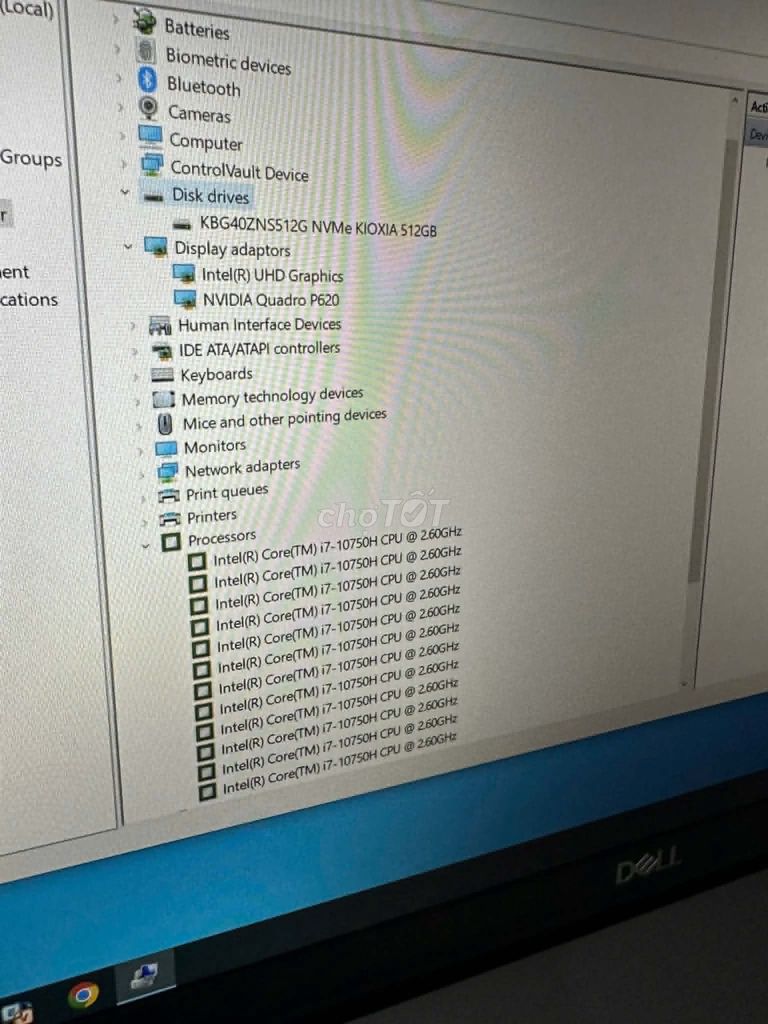 Dell Precision 3551 i7-10750H 32GB/512GB. Mua bán Laptop tại Thành phố Thủ Đức Tp Hồ Chí Minh được đăng bởi WhyNot hình 1
