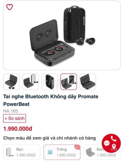 Tai nghe Bluetooth Promate PowerBear