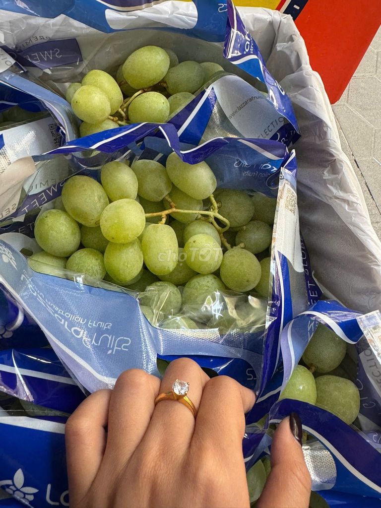 Nho xanh Úc 9kg. Mua bán Đồ ăn, thực phẩm và các loại khác tại Quận Bình Thạnh Tp Hồ Chí Minh được đăng bởi LIC Stores SÀI GÒN hình 1