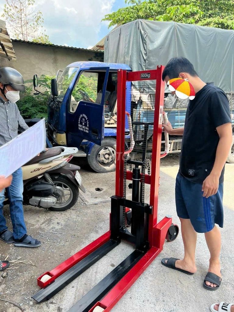 THANH LÝ GIÁ XẢ KHO XE NÂNG TAY 500KG 1.2M NIULI. Mua bán Đồ chuyên dụng, Giống nuôi trồng tại Quận Kiến An Hải Phòng được đăng bởi xenangcongnghiep hình 1