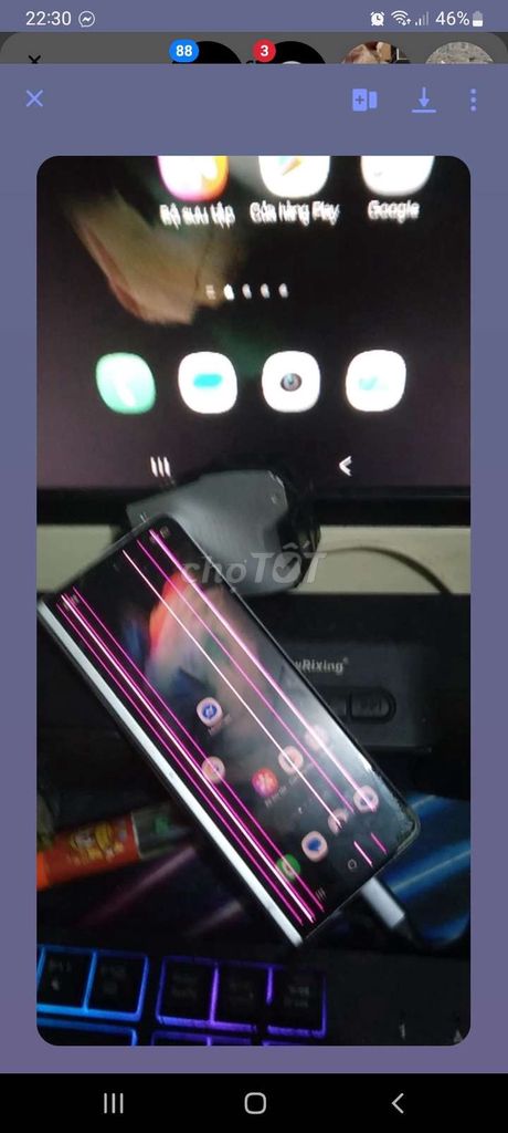 Samsung Galaxy Z Fold3 5G Đen. Mua bán Điện thoại tại Quận Bình Tân Tp Hồ Chí Minh được đăng bởi Oanh Kim hình 1