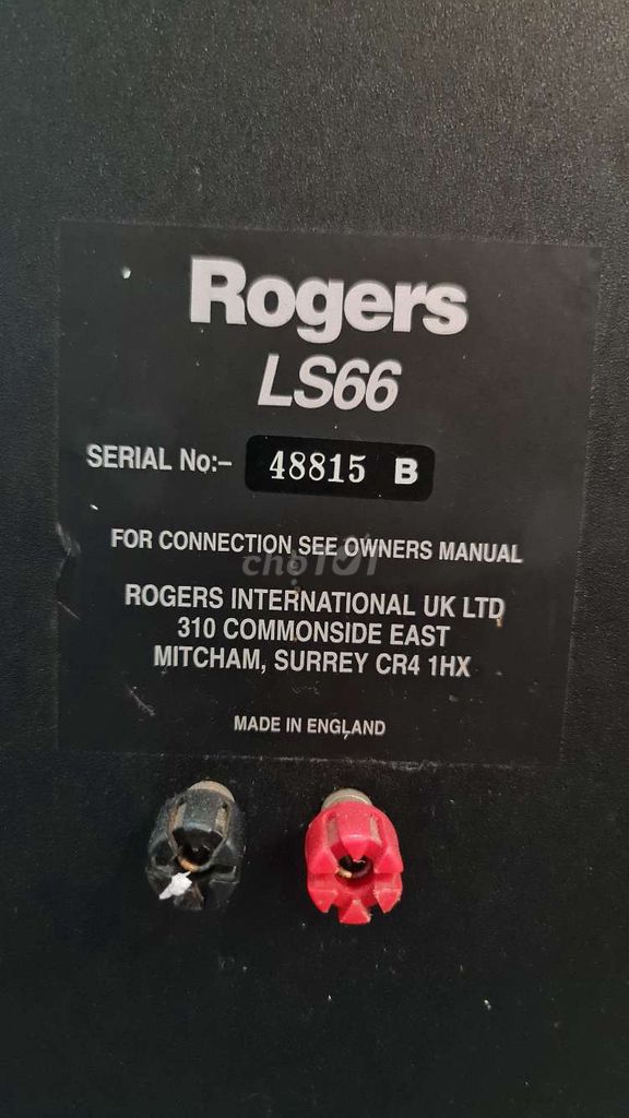 Loa Rogers LS66 Đen Anh. Mua bán Tivi, Âm thanh tại Quận Long Biên Hà Nội được đăng bởi Quân hình 1