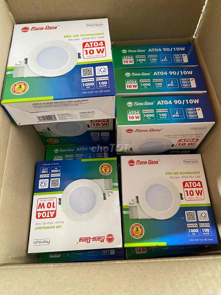Đèn LED Downlight Rạng Đông AT04 90/10W. Mua bán Đèn tại Huyện Hoài Đức Hà Nội được đăng bởi long hình 1