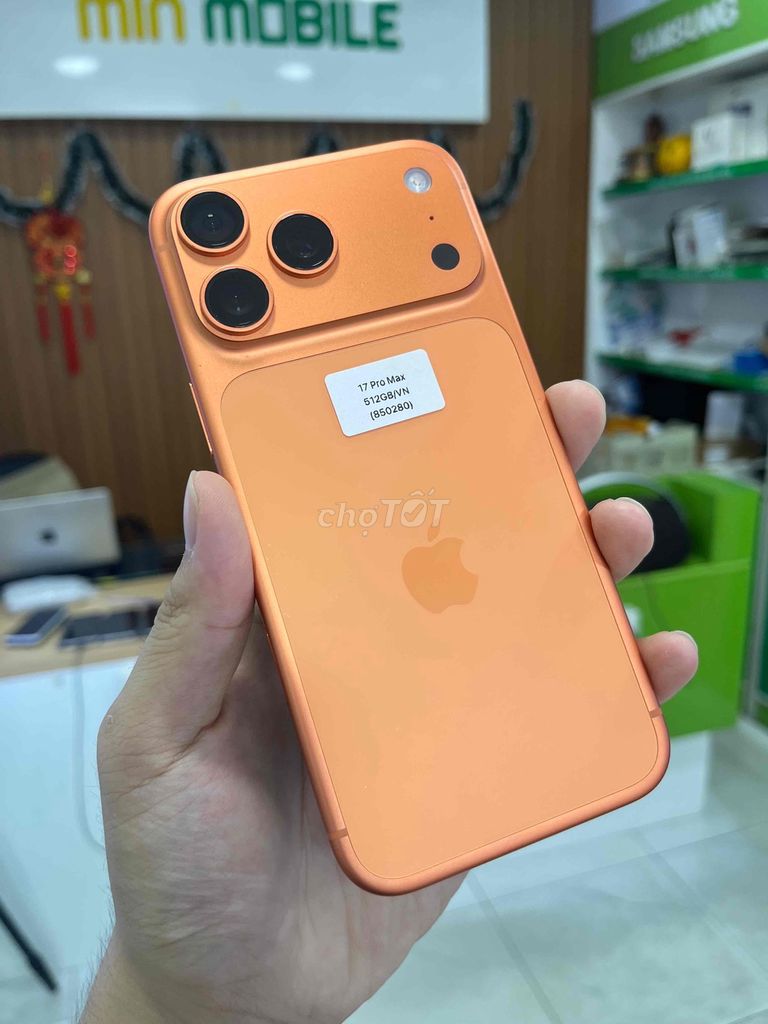 Apple 17 Pro Max 512GB Cam. Mua bán Điện thoại tại Quận Ngô Quyền Hải Phòng được đăng bởi lê thanh thuỷ hình 1