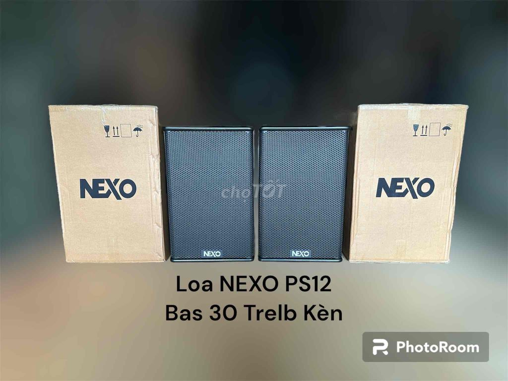 loa nexo ps12 bass 30 trép 450 nhập china