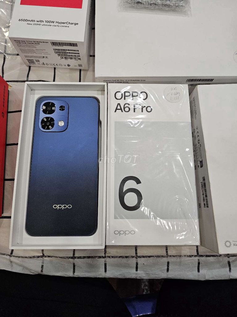 Oppo A6 Pro 8/128 FBOX PIN 7K SẠC 80W BH 25/12/26. Mua bán Điện thoại tại Quận Tân Phú Tp Hồ Chí Minh được đăng bởi Ngô Minh Mobile  hình 1