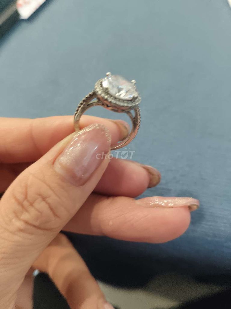 Nhẫn Nữ Bạc màu Bạc. Mua bán Phụ kiện thời trang khác tại Thành phố Thủ Đức Tp Hồ Chí Minh được đăng bởi Yến hình 1