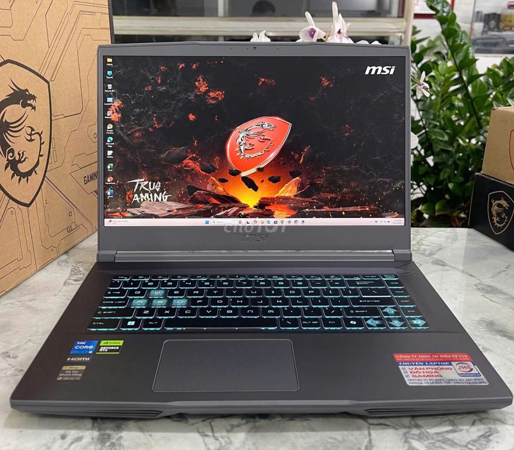MSI Thin 15 I5-12450H RAM 16GB SSD 512GB RTX 2050. Mua bán Laptop tại Quận Tân Phú Tp Hồ Chí Minh được đăng bởi PHAN TRỌNG THIỆN hình 1